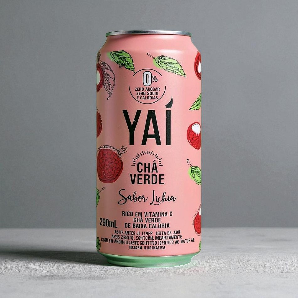 Chá Verde Sabor Lichia Yaí 290 ml