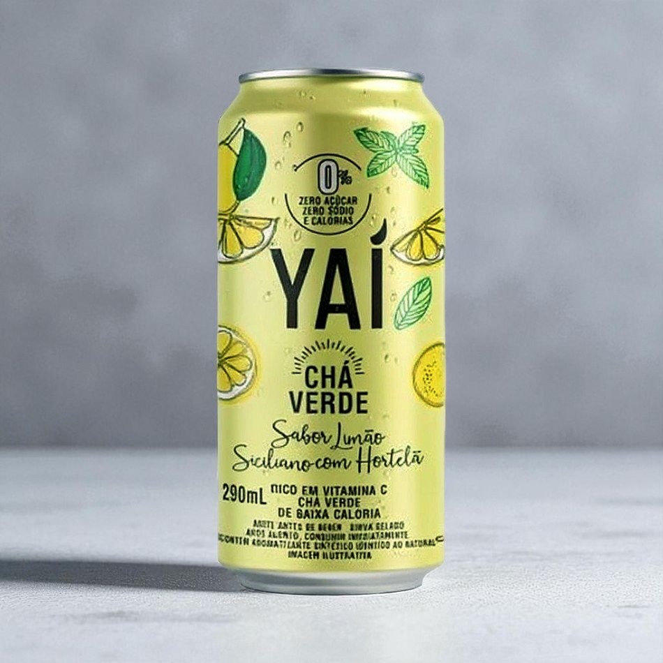 Chá Verde Sabor Limão Siciliano com Hortelã 290ml