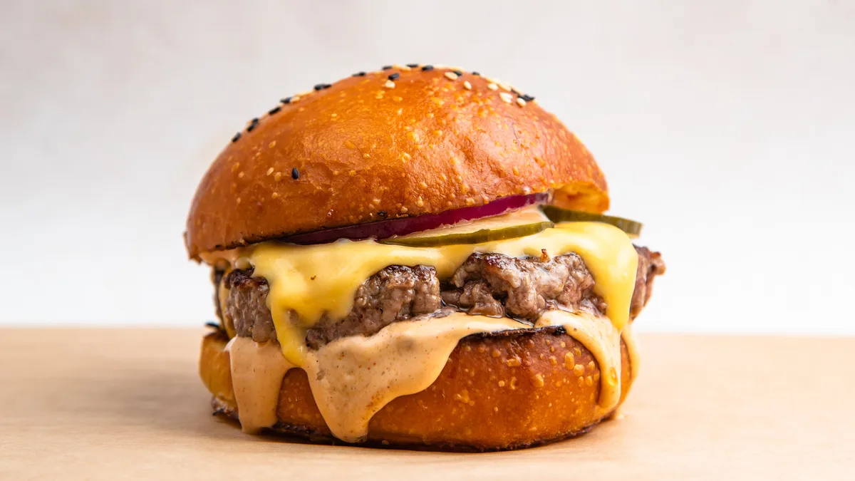 Slatki cheese burger