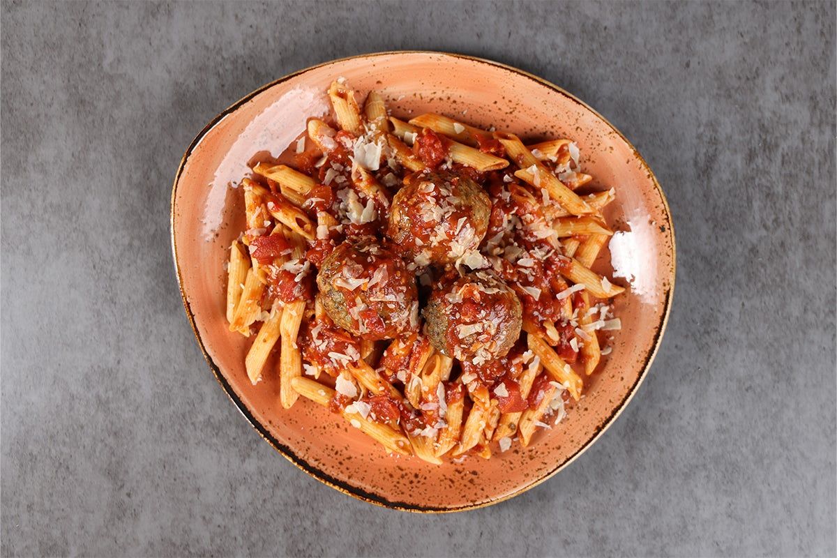 Nonna’s Meatballs and Penne