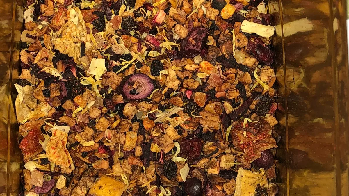 Áfonya-Mangó Mix 100g gyümölcstea