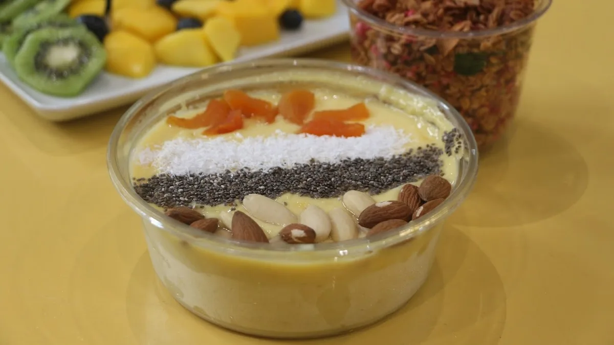 Mangó, banán - bowl
