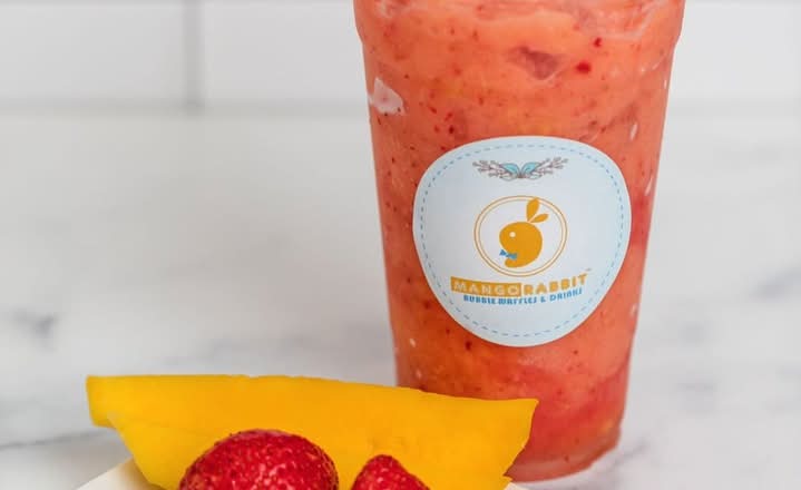 Mango Strawberry Slush 芒果草莓雪泥