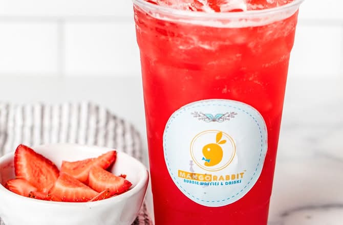 Strawberry Green Tea 草莓绿茶