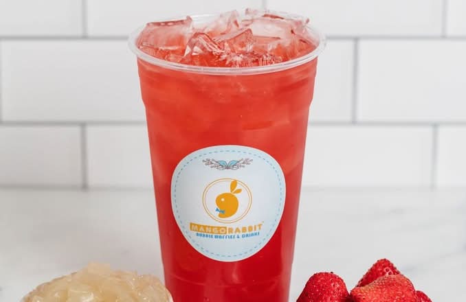 Strawberry Lychee Green Tea 草莓荔枝绿茶