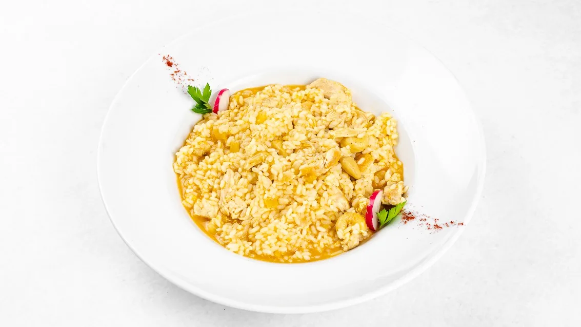 Curry rižota