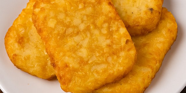 Hash Brown Patties Tray