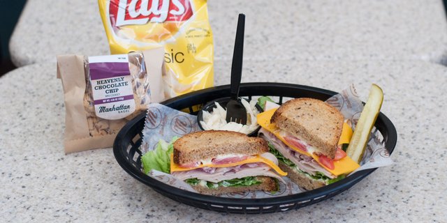 Turkey and Cheddar Sandwich Boxed Lunch