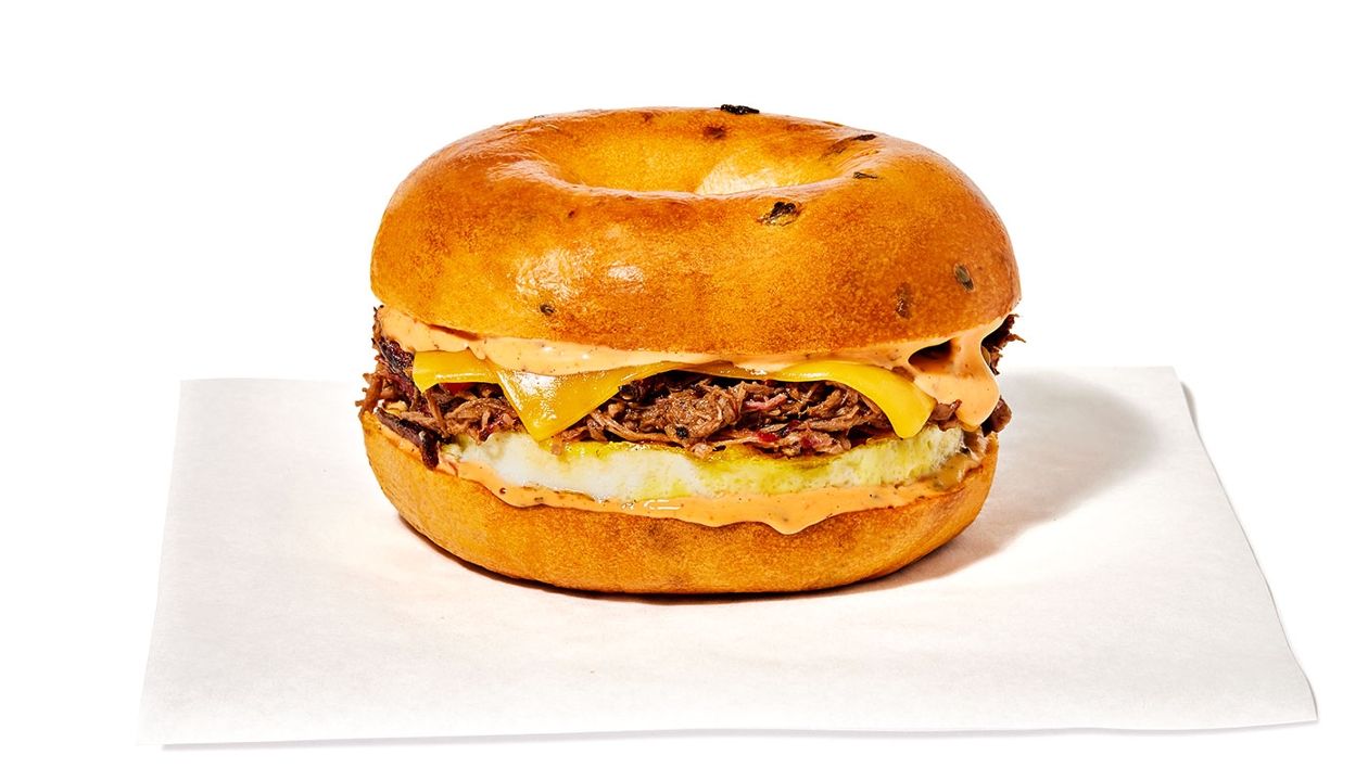 Texas Brisket Egg Sandwich