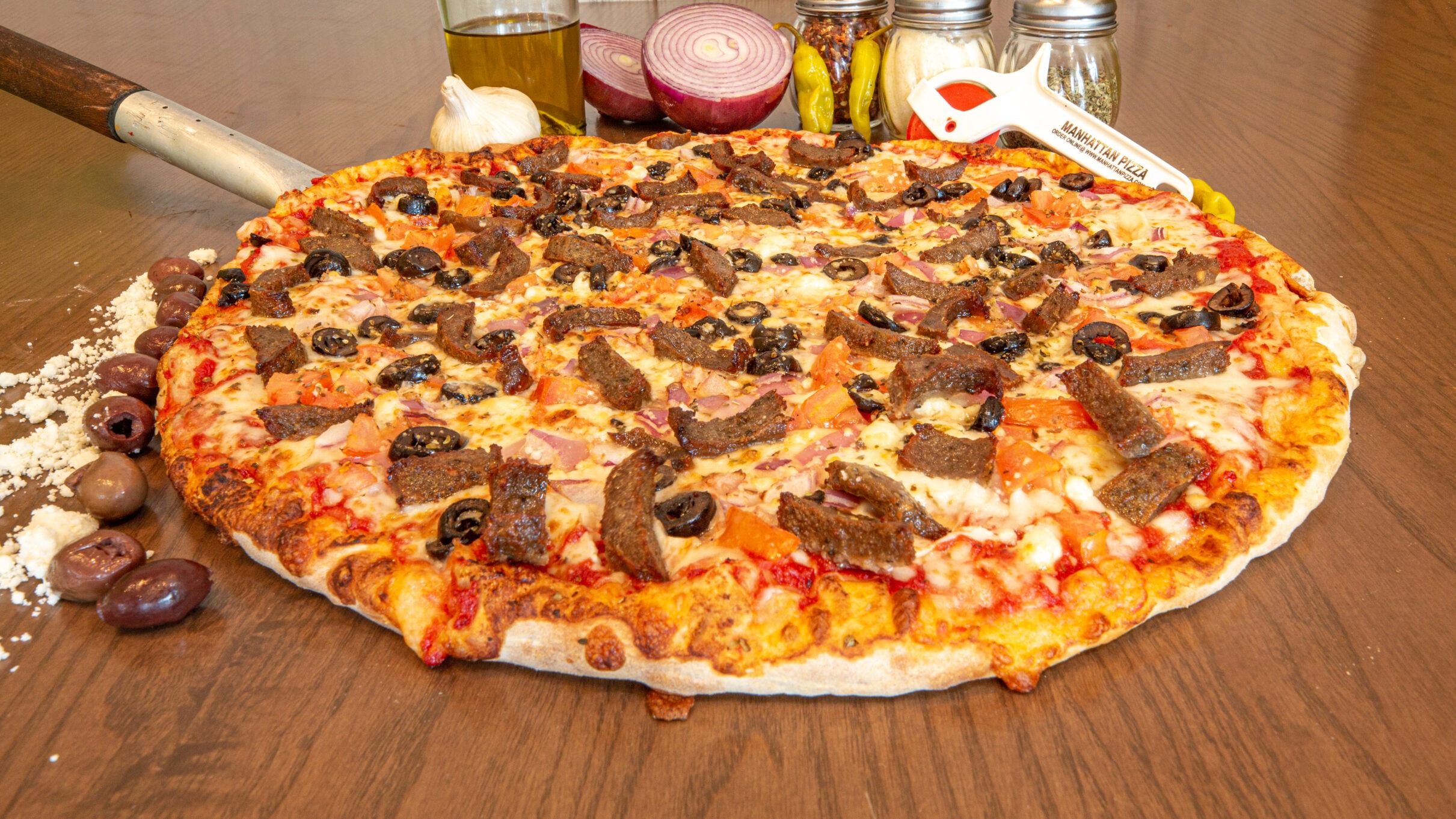 Greek Pizza (Medium)
