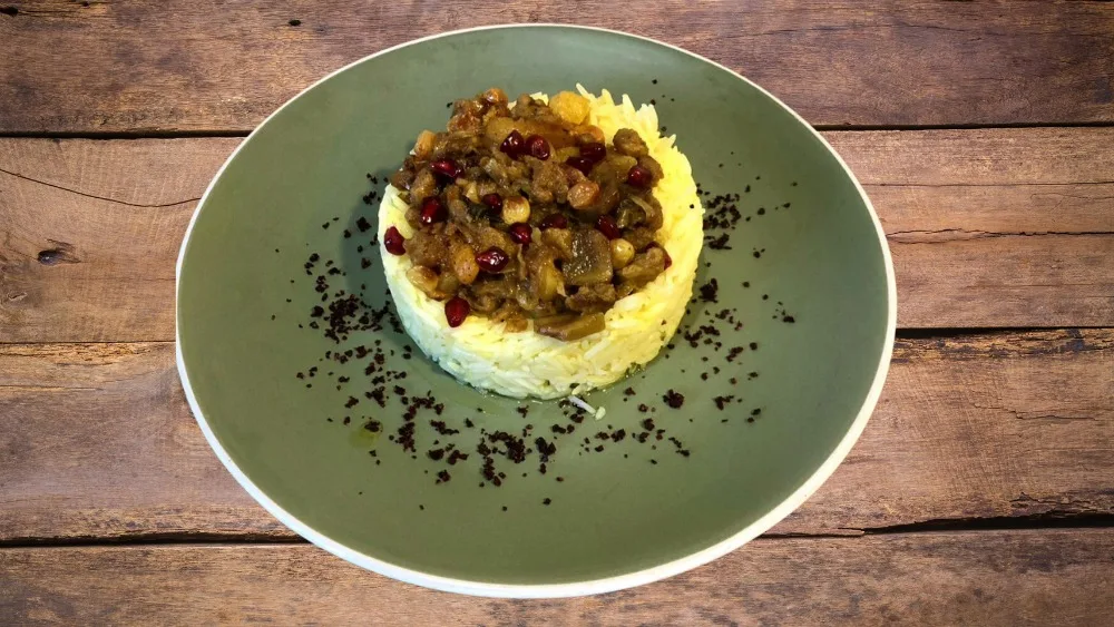 Shahi Plov soya ilə