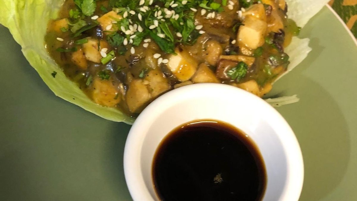 Teriyaki sousu ilə Tofu Paneer