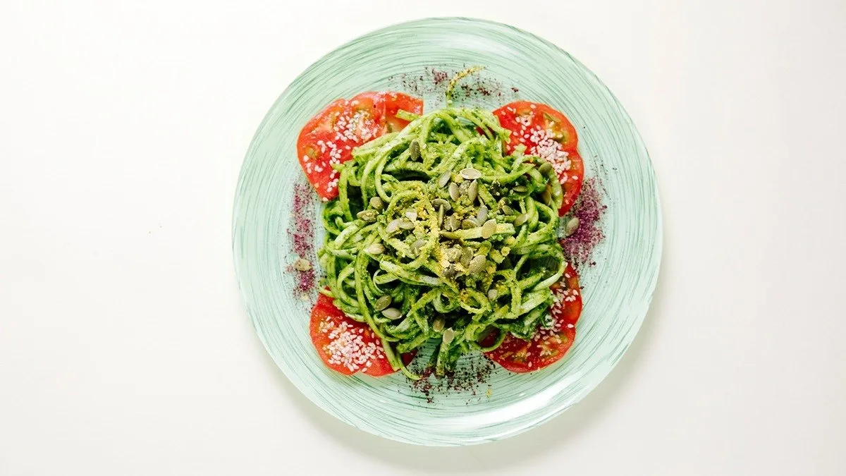 Zukini Pesto Pastası