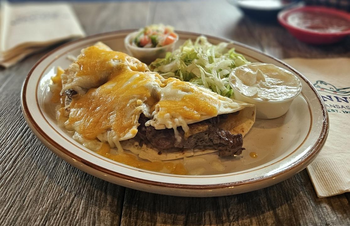 GRILLED MEAT QUESADILLAS