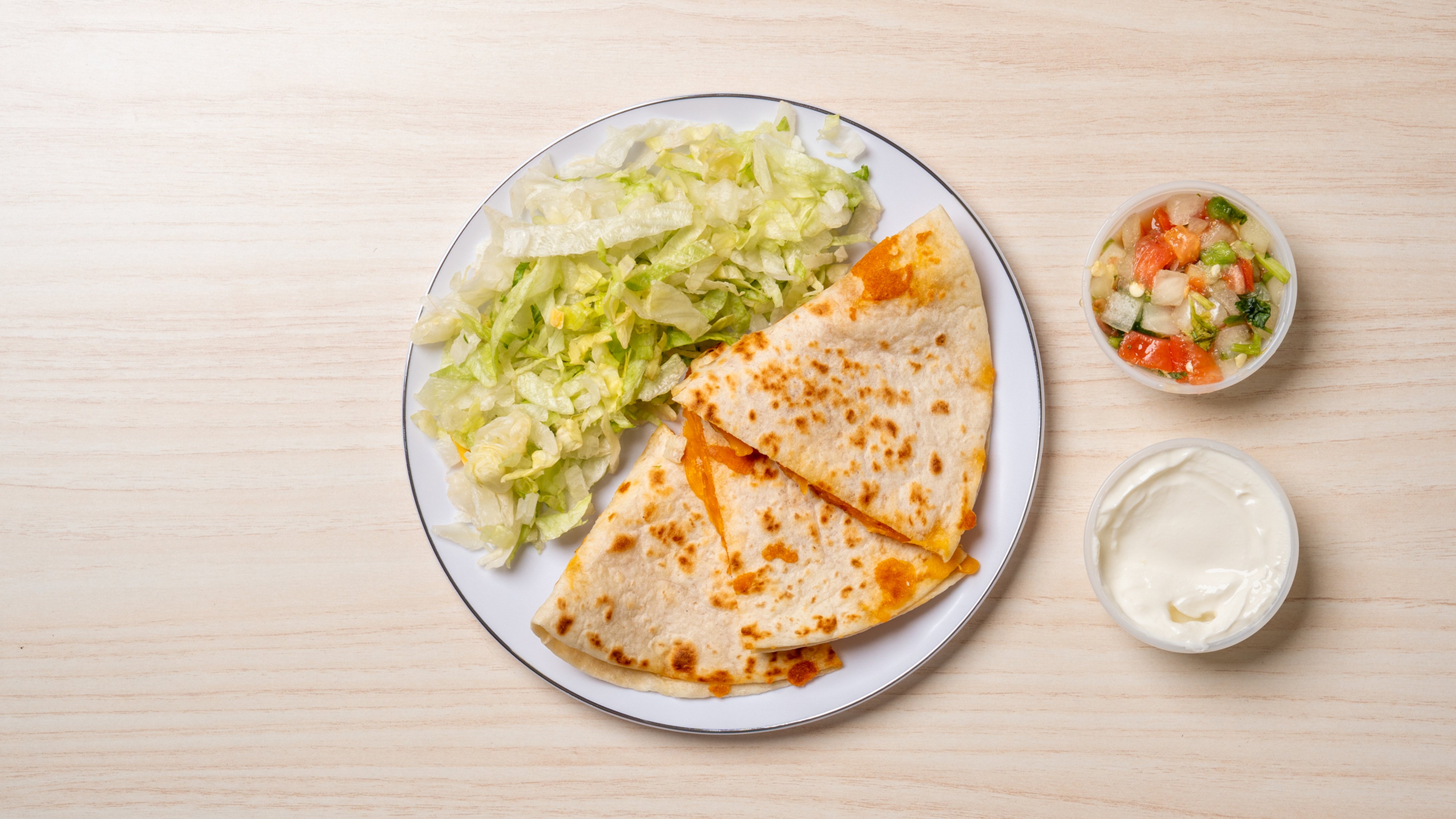 QUESDILLAS CHEESE ONLY