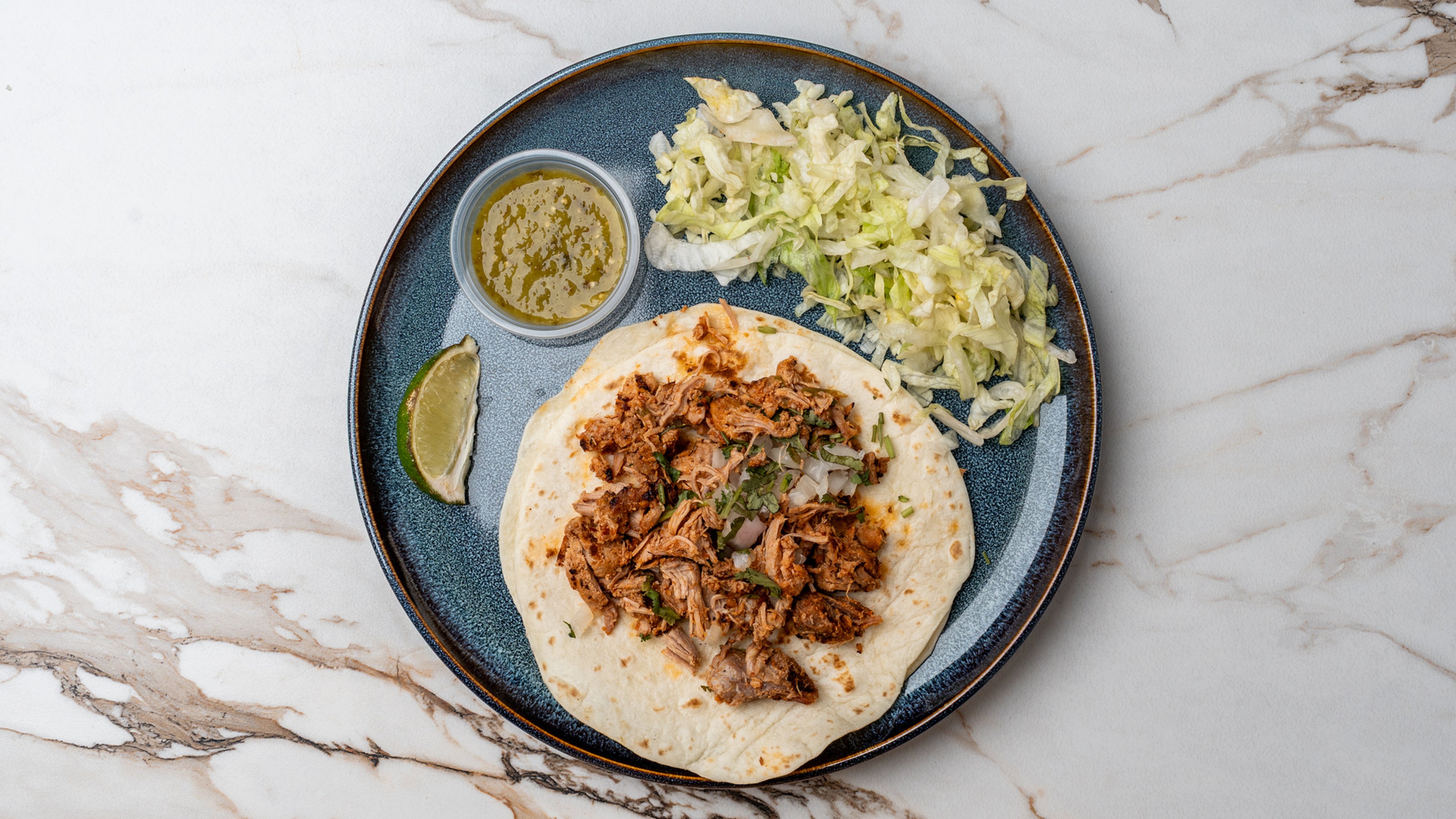 SOLO SHRD PORK TACO