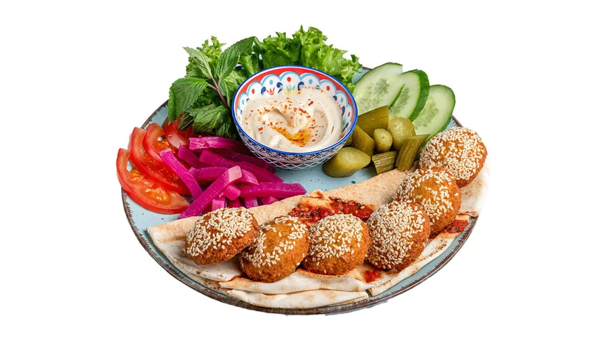 Falafel-Teller