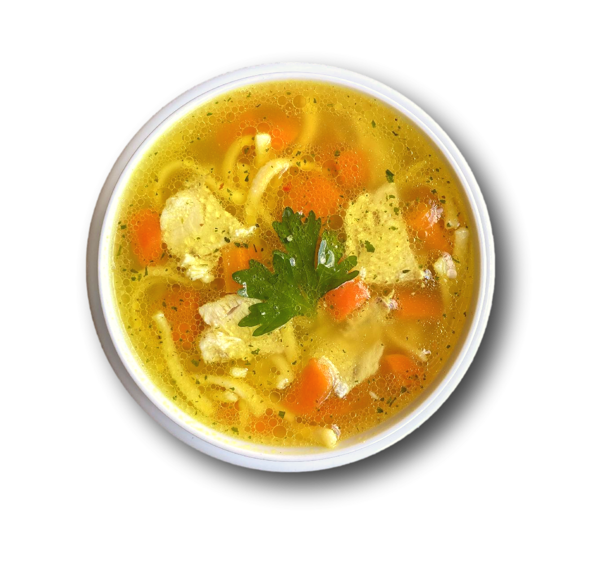 Supa de pui cu taitei 300g/50/50g