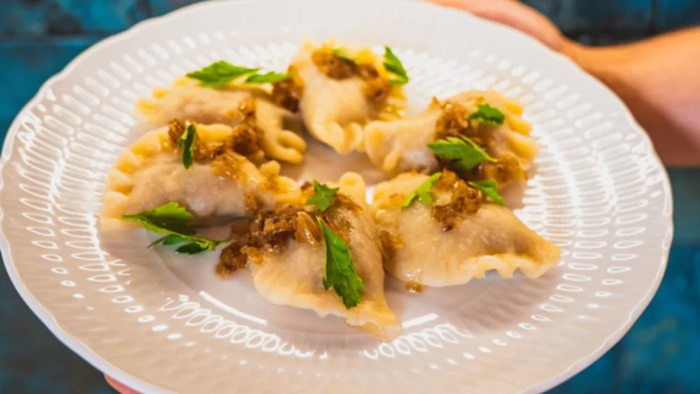 Pierogi z kurkami