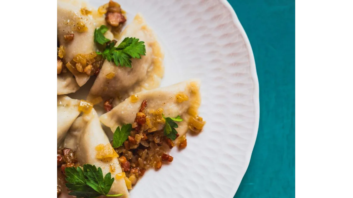 Pierogi z mięsem