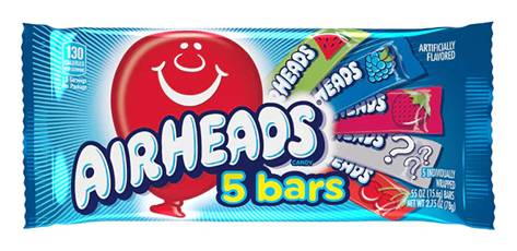 Airheads Assorted 5pk