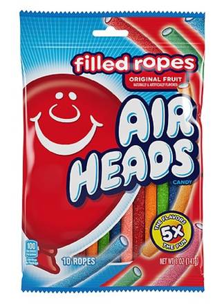 Airheads Ropes Filled Assorted 5oz