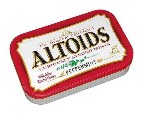 Altoids Peppermint 1.76oz Tin