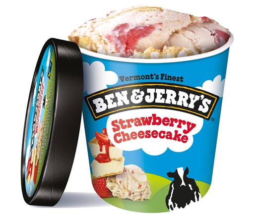 Ben and Jerry’s Strawberry Cheesecake Pint