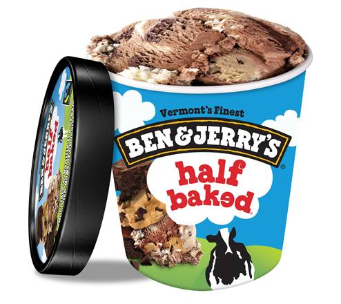 Ben and Jerry's Half Baked Pint