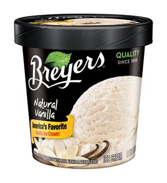 Breyers Vanilla Ice Cream Pint