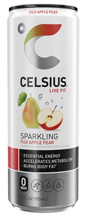 Celsius Fuji Apple Pear 12oz