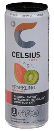 Celsius Kiwi Guava 12oz