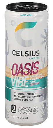 Celsius Oasis Vibe 12oz