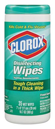 Clorox Fresh Scent Disinfecting Wipes