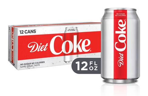 Diet Coke 12pk 12oz Cans