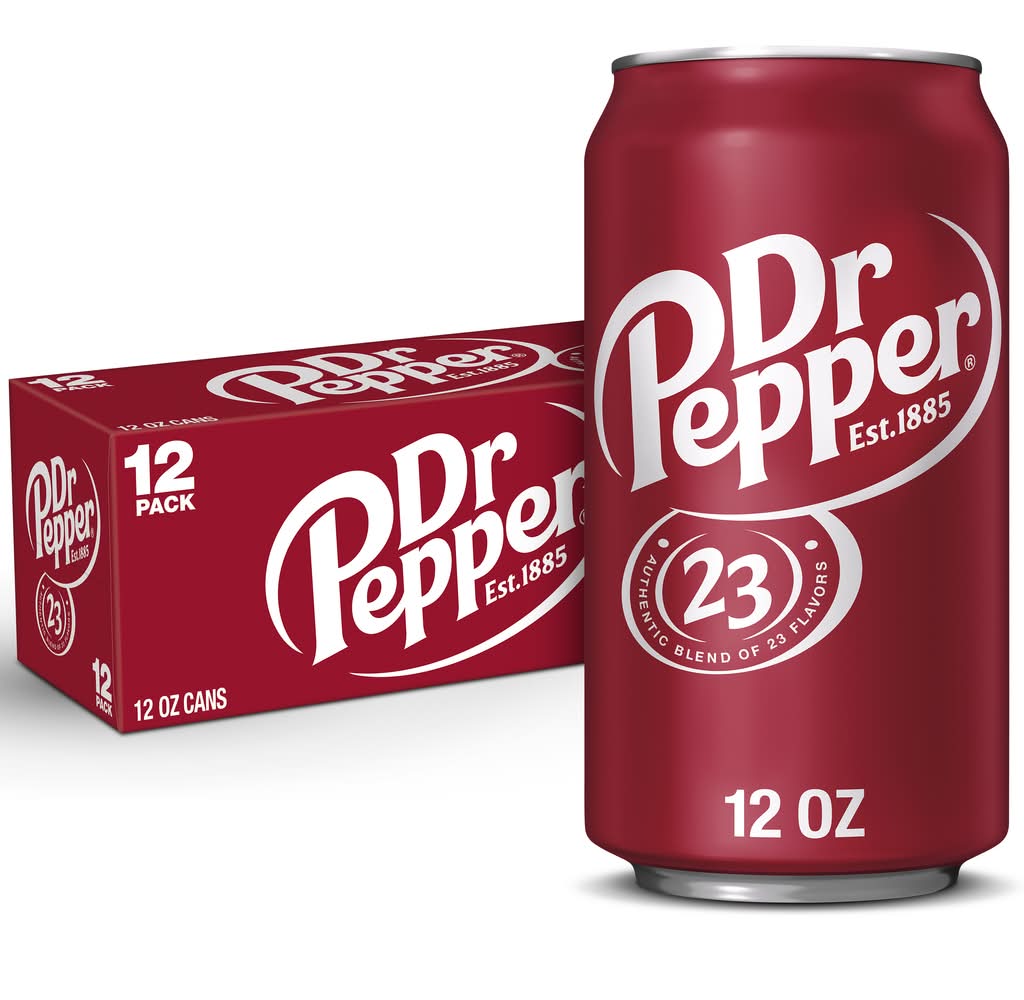 Dr Pepper Original Soda Drink (12 x 12 fl oz)
