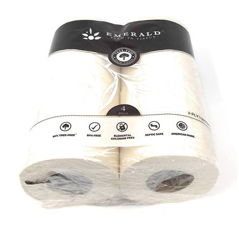 Emerald Bathroom Tissue 4pk
