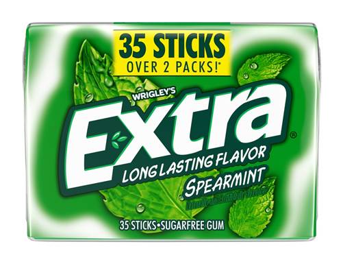 Extra Spearmint Sugarfree Gum 35ct