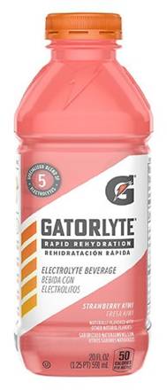 Gatorade Gatorlyte Strawberry Kiwi 20oz