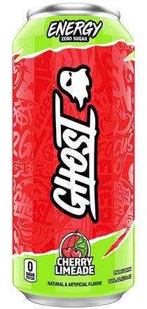 Ghost Energy Cherry Lime 16oz Can