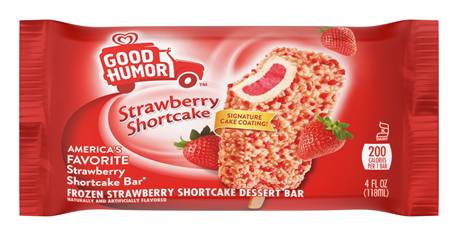 Good Humor Strawberry Shortcake Frozen Desert Bar 4oz