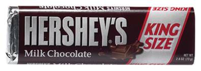 Hershey's King Size Milk Chocolate Bar 2.6oz
