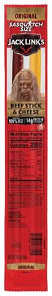 Jack Link's Beef and Cheese Stick Original 2.45oz