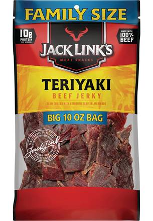 Jack Link's Jerky Beef Teriyaki 10oz