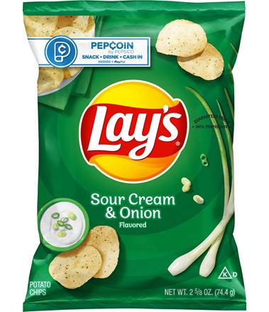Lay’s Sour Cream and Onion 2.625oz