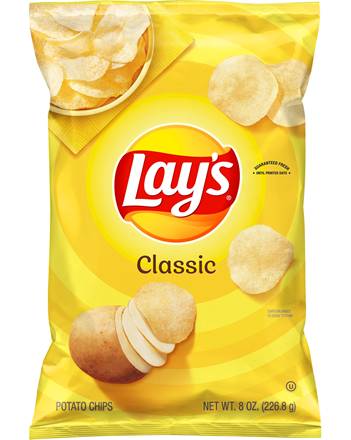 Lay's Classic Chips 8oz
