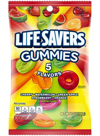 Life Savers 5 Flavors Gummies 7oz