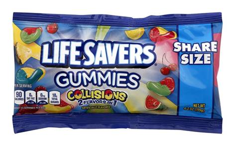 Life Savers Gummi Collisions Peach 4.2oz