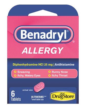 Lil Drug Benadryl Allergy 6ct