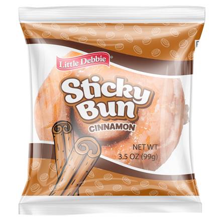 Little Debbie Cinnamon Sticky Bun 3.5oz